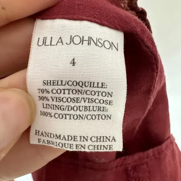 Ulla Johnson Juniper Puff Sleeve Dress - Picture 4 of 9